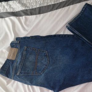 Men's Hollister Classic Straight Fit Jeans, Button Fly, Gently Used
